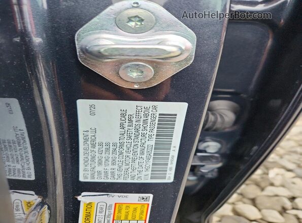 1HGCY1F46SA052222 2025 HONDA ACCORD Gray Engine compartment view