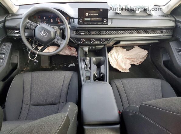 1HGCY1F46SA066301 2025 HONDA ACCORD Gray Առջևի վահանակի տեսք