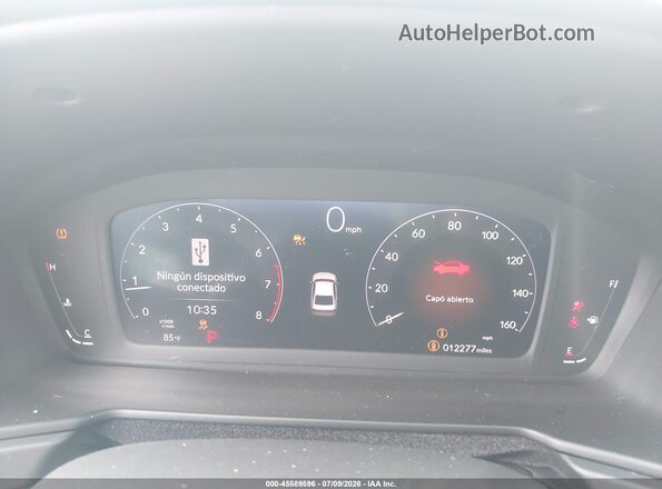 1HGCY1F46SA071238 2025 HONDA ACCORD White Vista de los asientos traseros