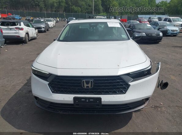 1HGCY1F46SA071238 2025 HONDA ACCORD White Vista del cuadro de instrumentos