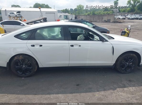1HGCY1F46SA071238 2025 HONDA ACCORD White Vista interior trasera