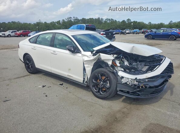 1HGCY1F46SA073023 2025 HONDA ACCORD Белый Передняя правая четверть