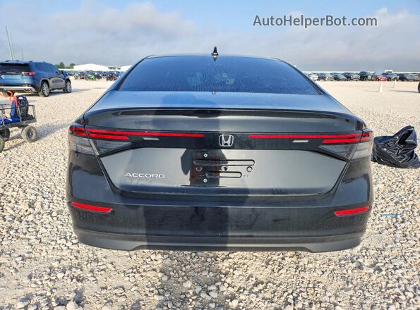 1HGCY1F46SA077170 2025 HONDA ACCORD Black Rear view