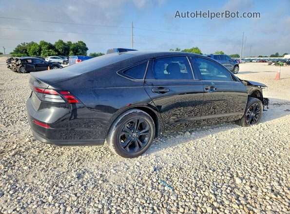1HGCY1F46SA077170 2025 HONDA ACCORD Black Rear right
