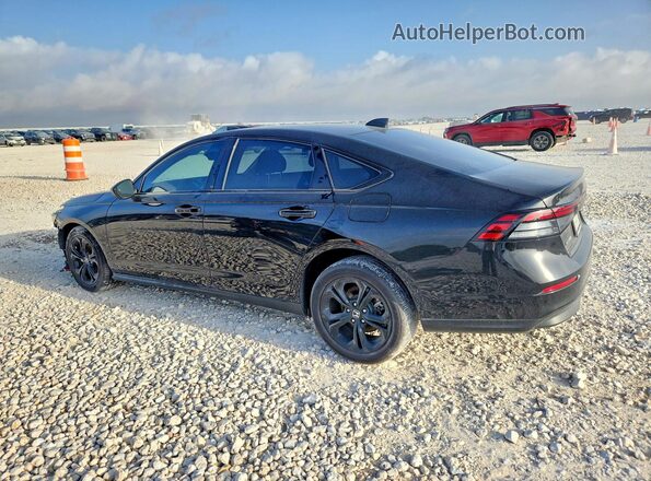 1HGCY1F46SA077170 2025 HONDA ACCORD Black Rear left