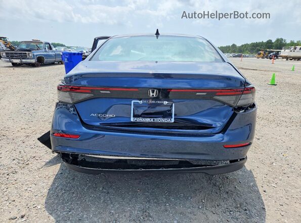 1HGCY1F46SA082773 2025 HONDA ACCORD Blue Vista trasera