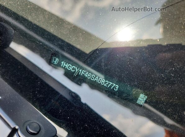 1HGCY1F46SA082773 2025 HONDA ACCORD Blue Vista del compartimento del motor