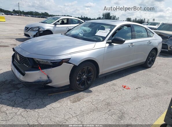 1HGCY1F46SA088542 2025 HONDA ACCORD Silver Front left