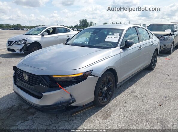 1HGCY1F46SA088542 2025 HONDA ACCORD Silver Front view