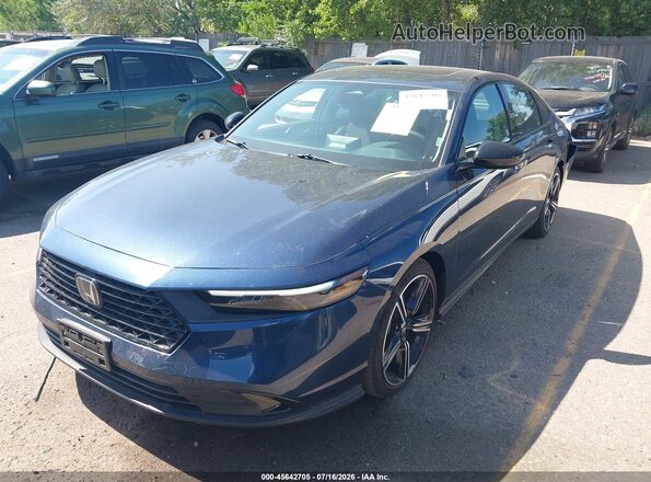 1HGCY1F46TA019366 2026 HONDA ACCORD Синий Передняя левая четверть