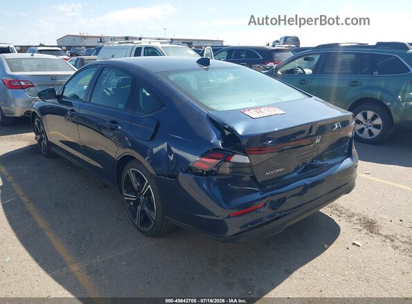 1HGCY1F46TA019366 2026 HONDA ACCORD Синий Задняя левая четверть