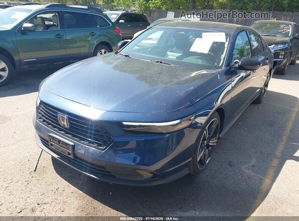 1HGCY1F46TA019366 2026 HONDA ACCORD Синий Вид щитка приборов