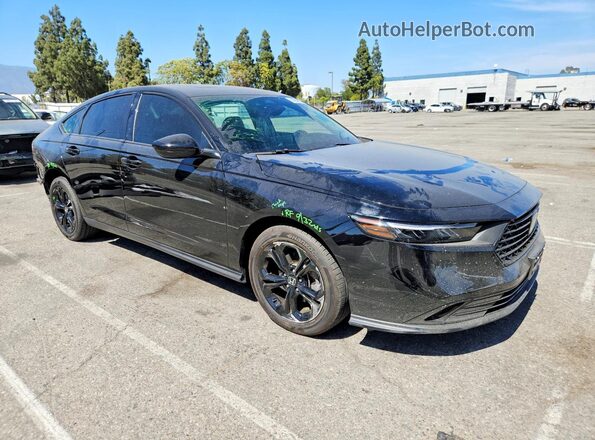 1HGCY1F47SA033825 2025 HONDA ACCORD Black წინა მარჯვენა