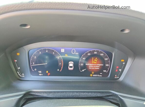 1HGCY1F47SA033825 2025 HONDA ACCORD Black ხელსაწყოთა პანელის ხედი