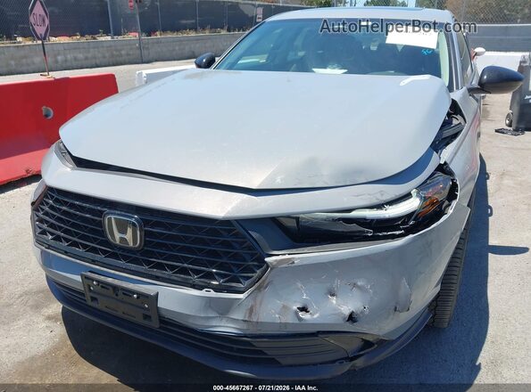 1HGCY1F47SA042878 2025 HONDA ACCORD Gray Widok z przodu