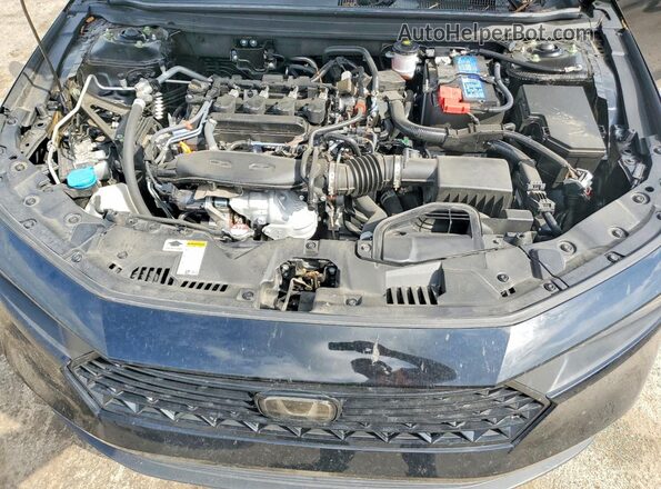 1HGCY1F47SA048082 2025 HONDA ACCORD Black Rear interior view