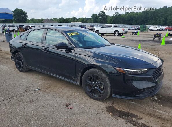 1HGCY1F47SA048082 2025 HONDA ACCORD Black Front right