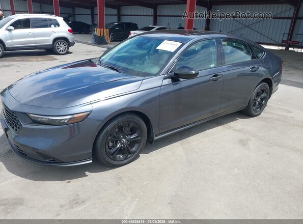 1HGCY1F47SA050477 2025 HONDA ACCORD Blue წინა მარცხენა ხედი სამი მეოთხედიდან