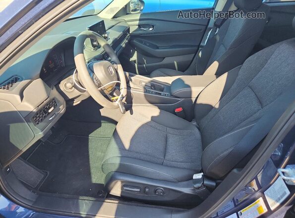 1HGCY1F47SA052990 2025 HONDA ACCORD Blue Front interior view