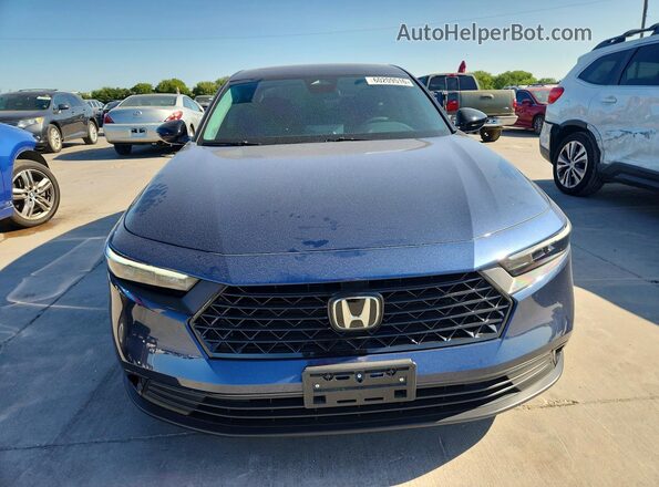 1HGCY1F47SA052990 2025 HONDA ACCORD Blue Front view