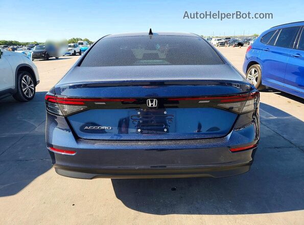 1HGCY1F47SA052990 2025 HONDA ACCORD Blue Rear view