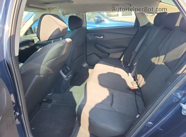 1HGCY1F47SA052990 2025 HONDA ACCORD Blue Rear seats view