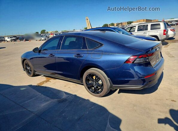 1HGCY1F47SA052990 2025 HONDA ACCORD Blue Rear left