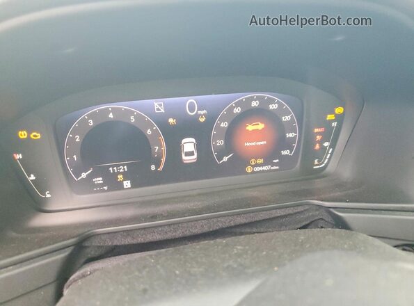 1HGCY1F47SA079879 2025 HONDA ACCORD White Vista del cuadro de instrumentos