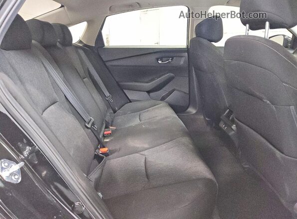 1HGCY1F48SA045580 2025 HONDA ACCORD Black უკანა სავარძლების ხედი