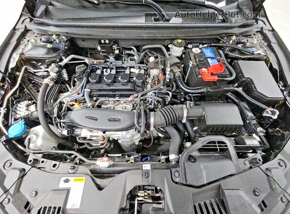 1HGCY1F48SA045580 2025 HONDA ACCORD Black უკანა სალონის ხედი