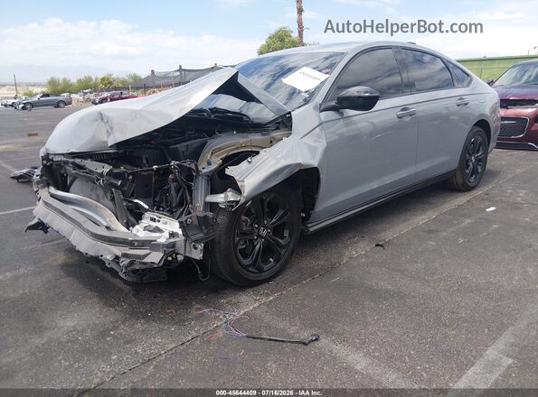1HGCY1F48SA060810 2025 HONDA ACCORD Gray Передня ліва чверть