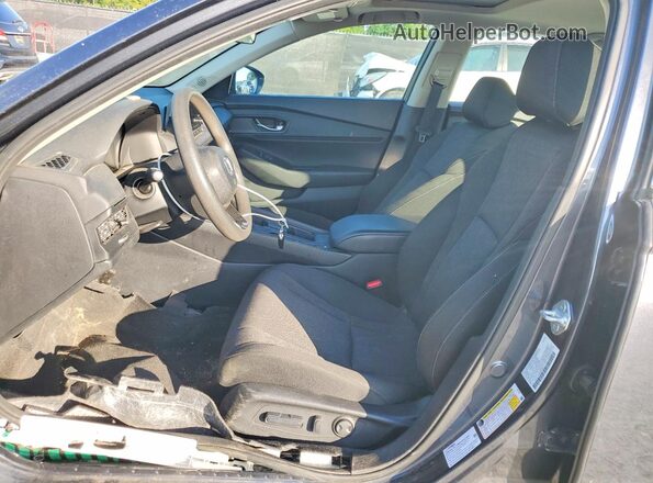 1HGCY1F48SA062833 2025 HONDA ACCORD Charcoal Front interior view