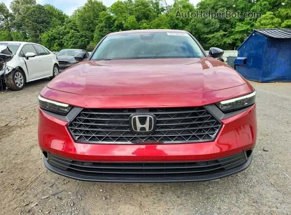 1HGCY1F48TA008207 2026 HONDA ACCORD Red Vista frontal