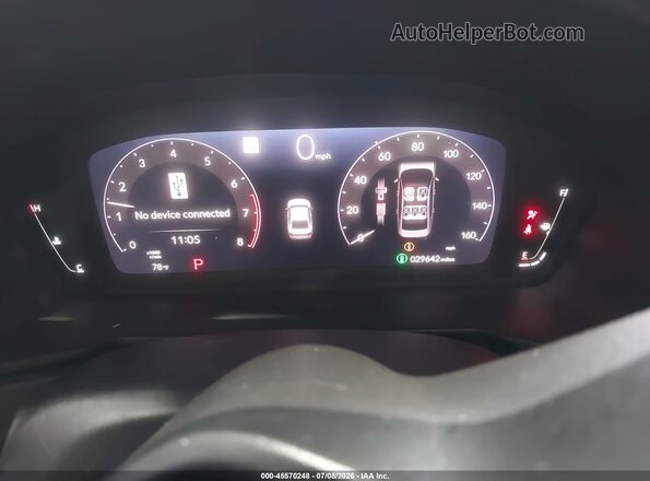 1HGCY1F49SA004942 2025 HONDA ACCORD Dark Blue Вид задніх сидінь