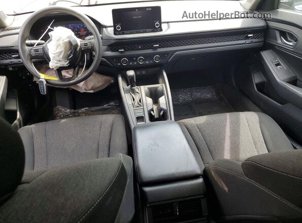 1HGCY1F49SA023510 2025 HONDA ACCORD Gray Dashboard view