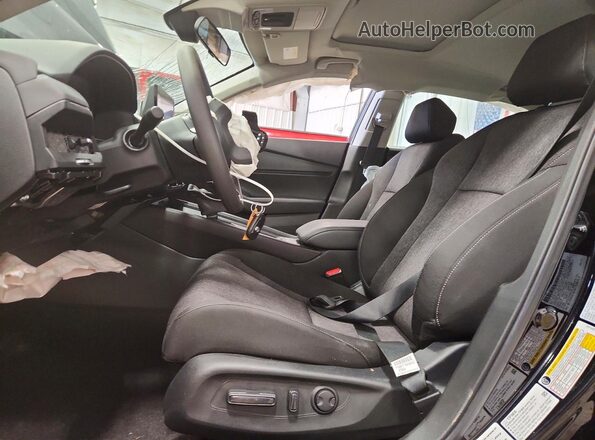 1HGCY1F49SA044454 2025 HONDA ACCORD Black წინა სალონის ხედი
