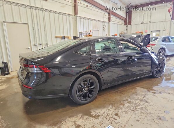 1HGCY1F49SA044454 2025 HONDA ACCORD Black უკანა მარჯვენა