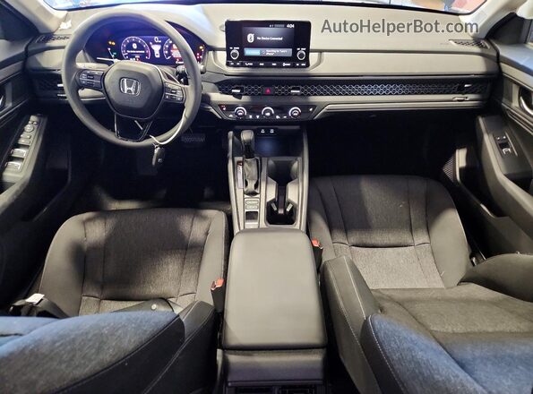 1HGCY1F49SA057074 2025 HONDA ACCORD Gray Вид панелі приладів