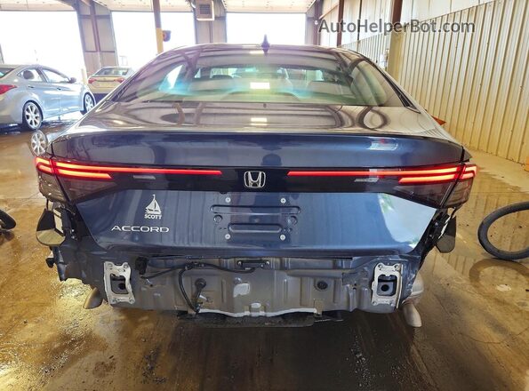 1HGCY1F49SA057074 2025 HONDA ACCORD Gray Вид ззаду