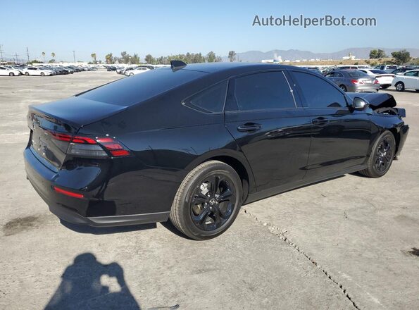 1HGCY1F49SA063201 2025 HONDA ACCORD Black Задня права чверть