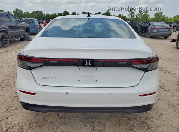 1HGCY1F49SA086560 2025 HONDA ACCORD White Vista trasera
