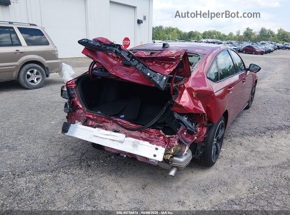 1HGCY1F49TA007325 2026 HONDA ACCORD Red Դիմացի տեսք