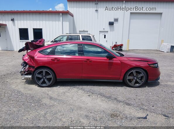 1HGCY1F49TA007325 2026 HONDA ACCORD Red Սալոնի 360 աստիճան տեսք