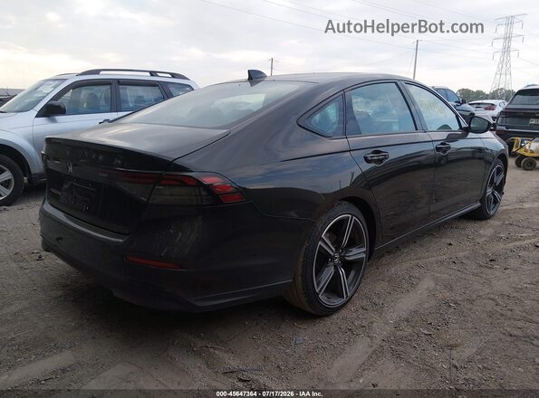 1HGCY1F49TA037456 2026 HONDA ACCORD Black Tył prawy