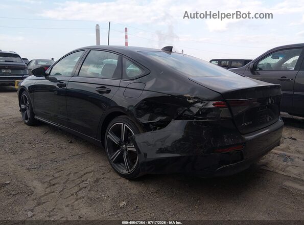 1HGCY1F49TA037456 2026 HONDA ACCORD Black Tył lewy