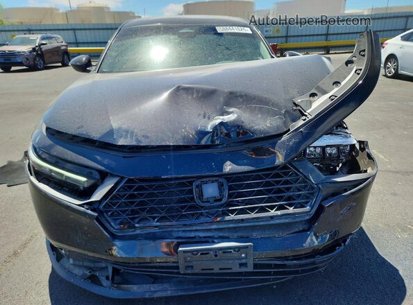 1HGCY1F4XSA000169 2025 HONDA ACCORD Black Դիմացի տեսք