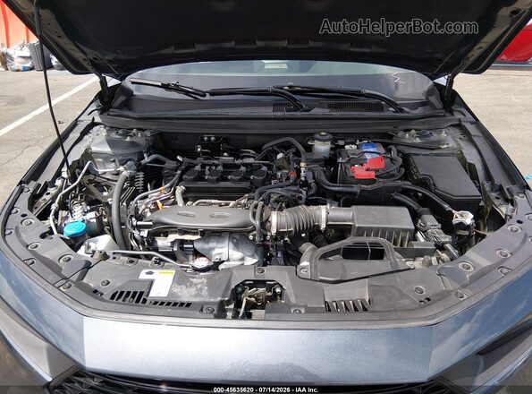 1HGCY1F4XSA002343 2025 HONDA ACCORD Blue Vista trasera