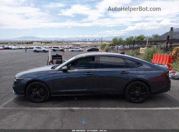 1HGCY1F4XSA002343 2025 HONDA ACCORD Blue Vista interior de 360 grados
