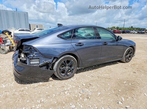 1HGCY1F4XSA003170 2025 HONDA ACCORD Gray Trasero derecho