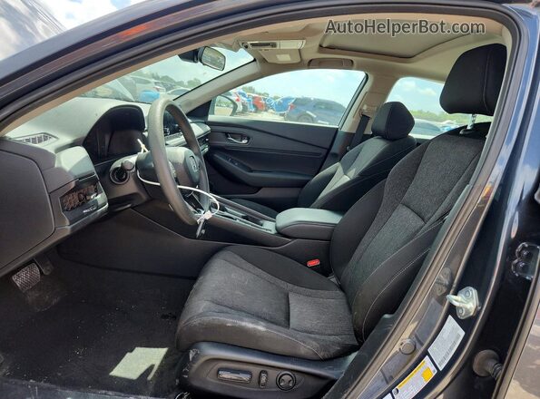 1HGCY1F4XSA003170 2025 HONDA ACCORD Gray Vista interior delantera